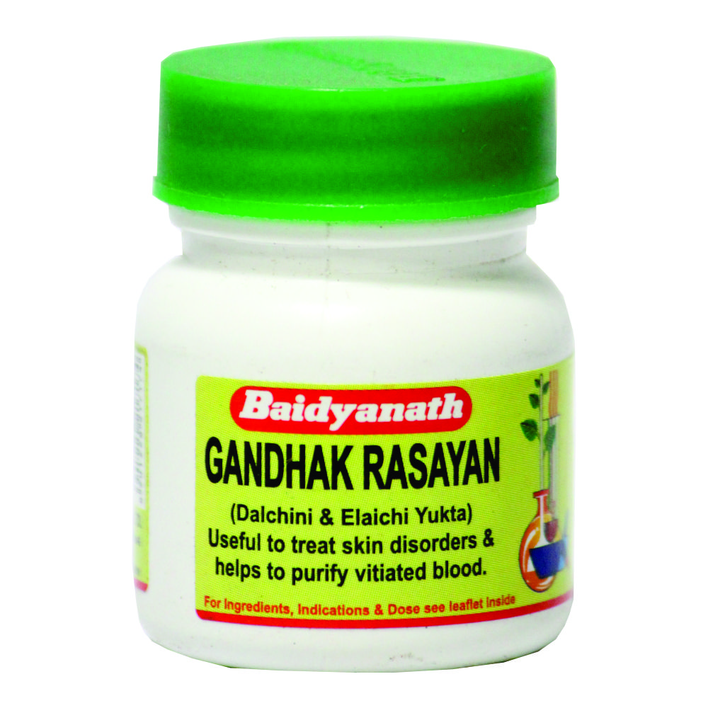 Baidyanath Gandhak Rasayan - 40 Tablets