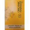 Organic Harvest Bride And Groom 6 Steps Facial Kit |With Goodness of Saffron | Natural Glow To Skin |For All Skin Types |100% Certified Organic, Sulphate & Paraben Free, 70 Gm - BUY 1 GET 1 FREE
