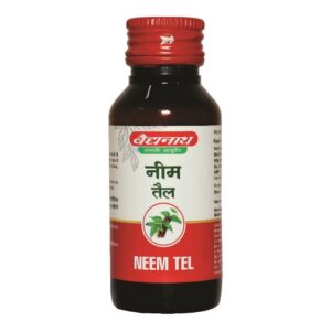 Baidyanath Neem Oil 50ml - (Pack Of 2) - Ayurvedic Herbal Oil for Skin, Hair & Scalp Care